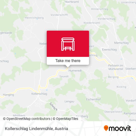 Kollerschlag Lindenmühle map