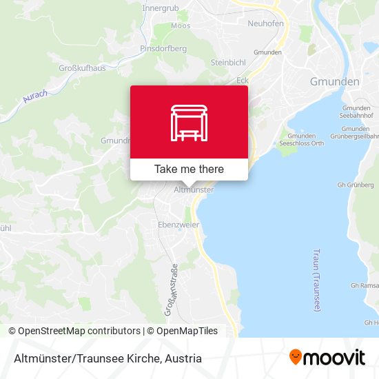 Altmünster/Traunsee Kirche map