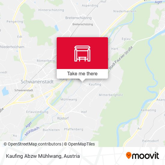 Kaufing Abzw Mühlwang map