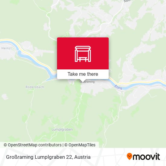 Großraming Lumplgraben 22 map