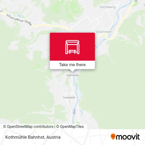 Kothmühle Bahnhst map
