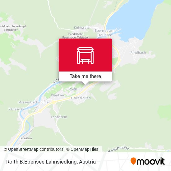 Roith B.Ebensee Lahnsiedlung map