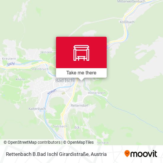 Rettenbach B.Bad Ischl Girardistraße map