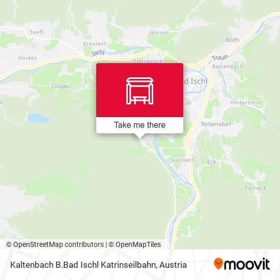 Kaltenbach B.Bad Ischl Katrinseilbahn map