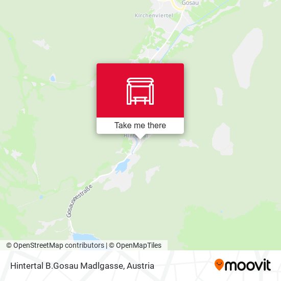 Hintertal B.Gosau Madlgasse map