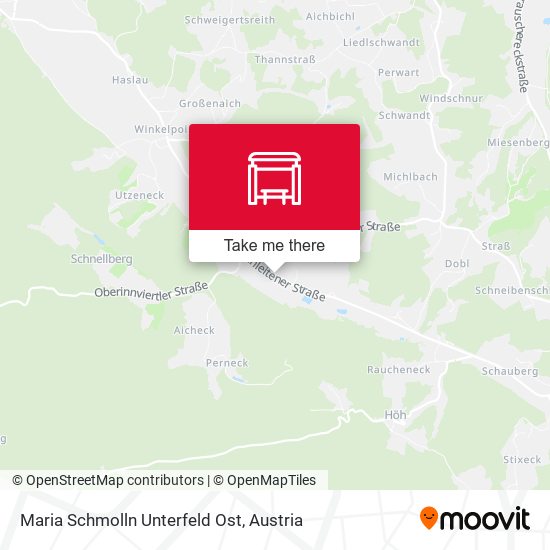 Maria Schmolln Unterfeld Ost map