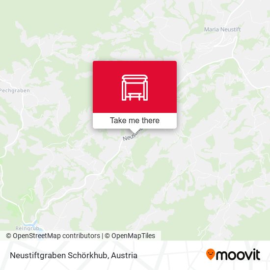 Neustiftgraben Schörkhub map