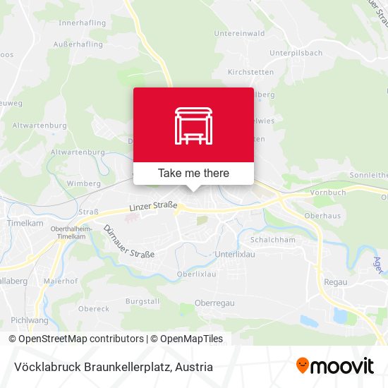 Vöcklabruck Braunkellerplatz map