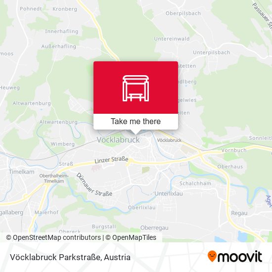 Vöcklabruck Parkstraße map
