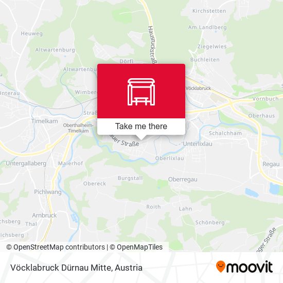 Vöcklabruck Dürnau Mitte map