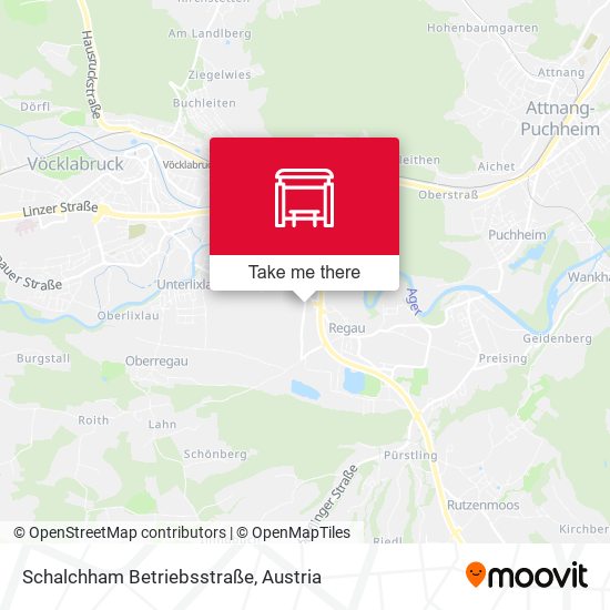 Schalchham Betriebsstraße map