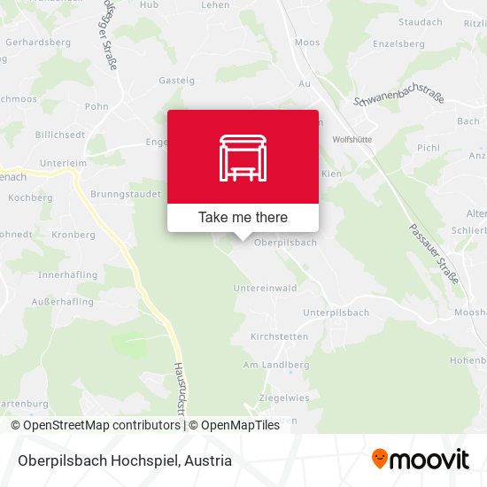 Oberpilsbach Hochspiel map