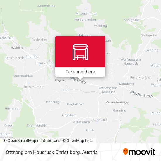 Ottnang am Hausruck Christlberg map