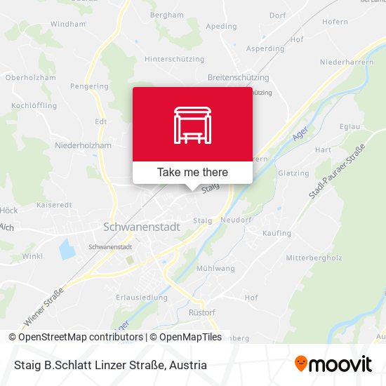 Staig B.Schlatt Linzer Straße map