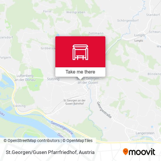 St.Georgen/Gusen Pfarrfriedhof map