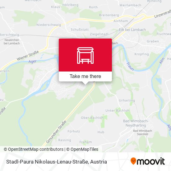 Stadl-Paura Nikolaus-Lenau-Straße map