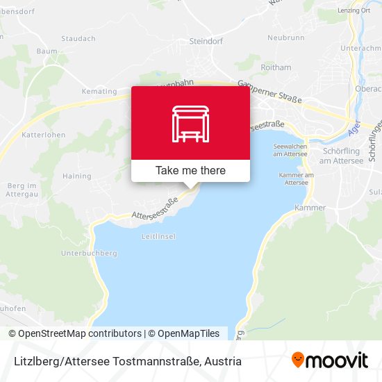 Litzlberg / Attersee Tostmannstraße map