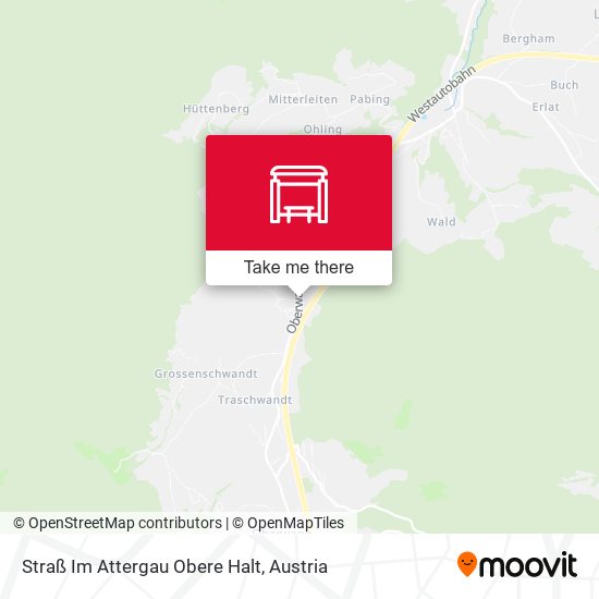 Straß Im Attergau Obere Halt map