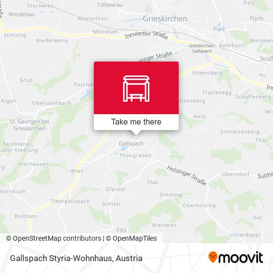 Gallspach Styria-Wohnhaus map