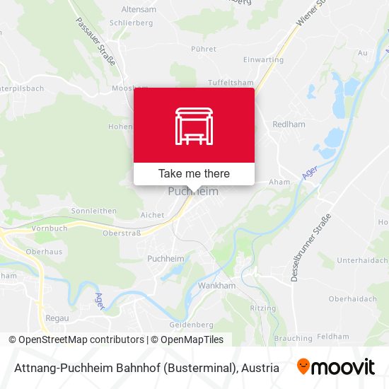 Attnang-Puchheim Bahnhof (Busterminal) map
