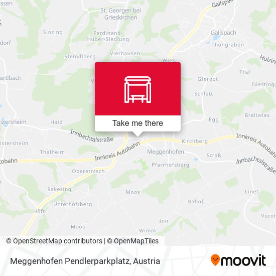 Meggenhofen Pendlerparkplatz map