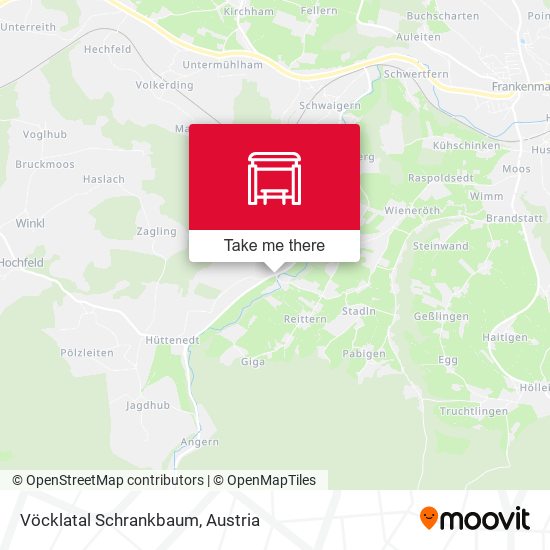 Vöcklatal Schrankbaum map