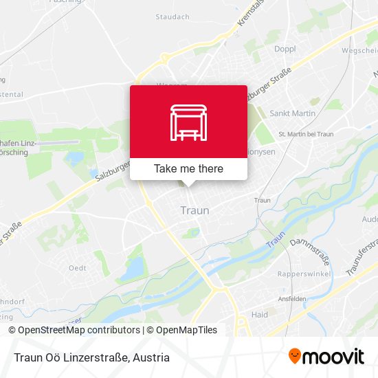 Traun Oö Linzerstraße map