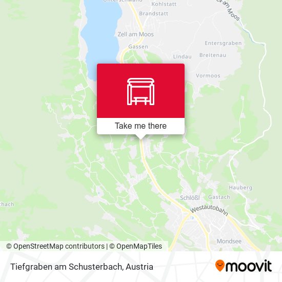 Tiefgraben am Schusterbach map