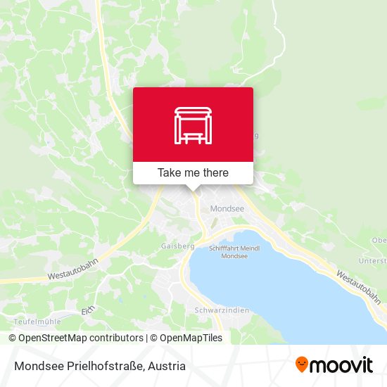 Mondsee Prielhofstraße map