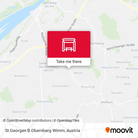 St.Georgen B.Obernberg Wimm map