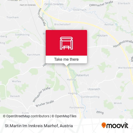St.Martin Im Innkreis Mairhof map