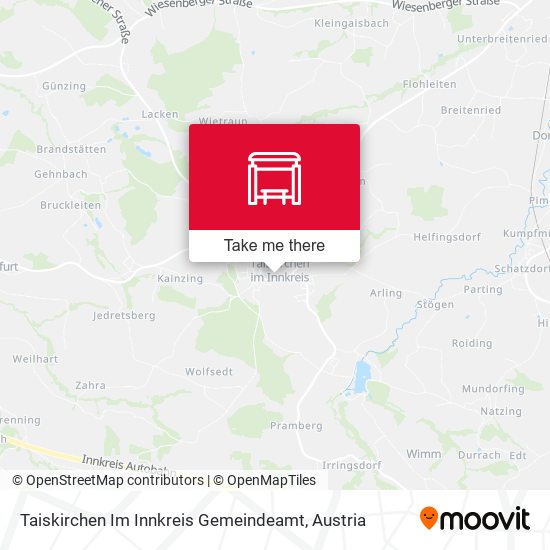 Taiskirchen Im Innkreis Gemeindeamt map