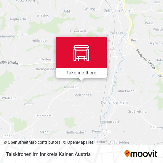 Taiskirchen Im Innkreis Kainer map