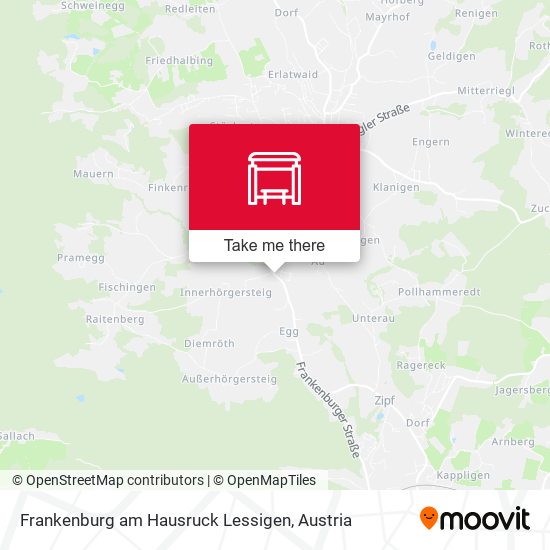 Frankenburg am Hausruck Lessigen map
