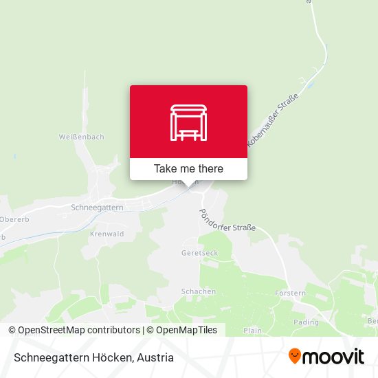 Schneegattern Höcken map