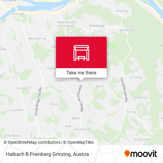 Haibach B.Freinberg Grinzing map