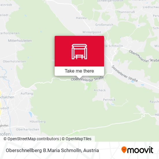 Oberschnellberg B.Maria Schmolln map