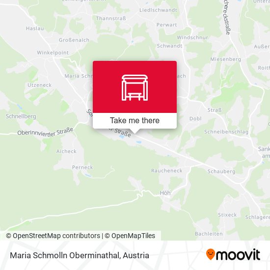 Maria Schmolln Oberminathal map