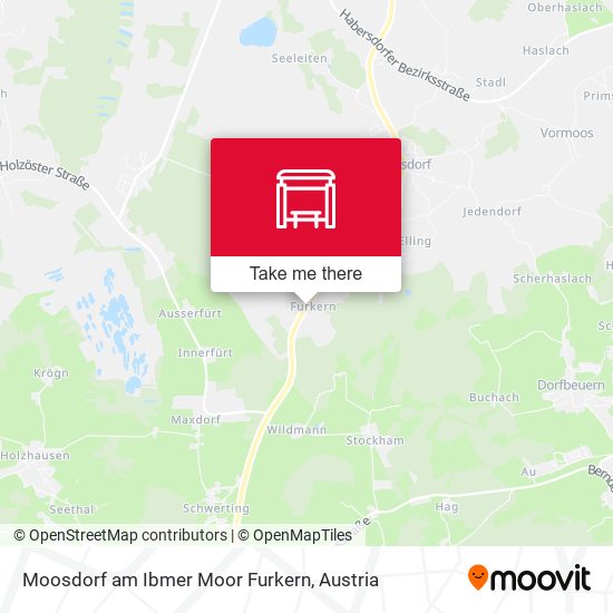 Moosdorf am Ibmer Moor Furkern map
