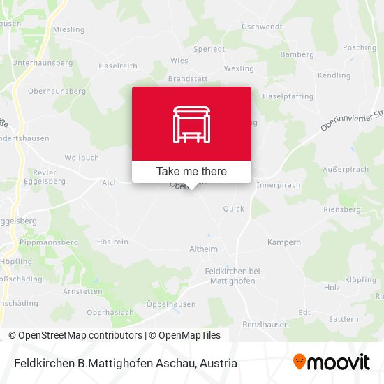 Feldkirchen B.Mattighofen Aschau map