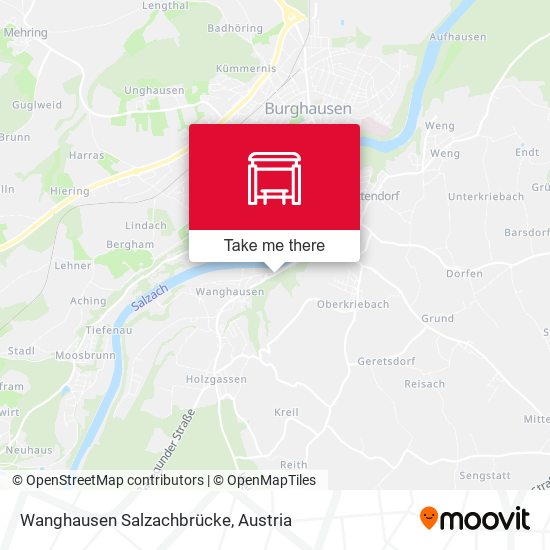 Wanghausen Salzachbrücke map