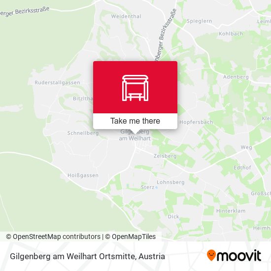 Gilgenberg am Weilhart Ortsmitte map