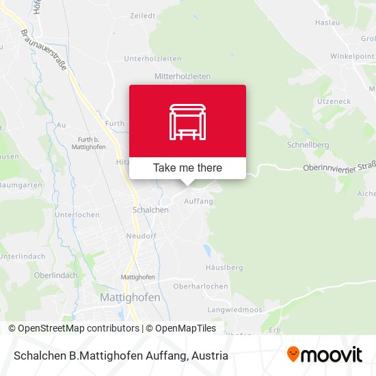 Schalchen B.Mattighofen Auffang map