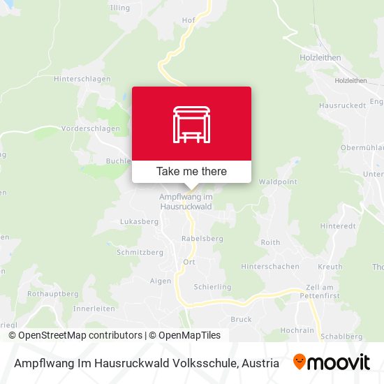 Ampflwang Im Hausruckwald Volksschule map