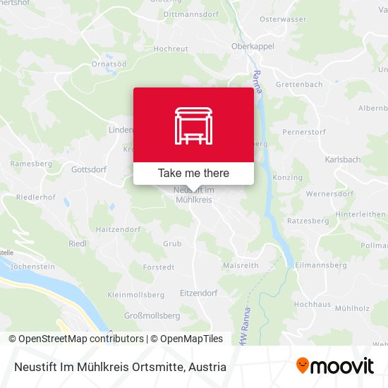 Neustift Im Mühlkreis Ortsmitte map