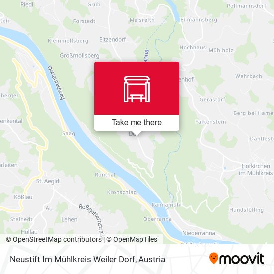 Neustift Im Mühlkreis Weiler Dorf map