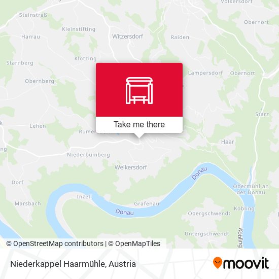 Niederkappel Haarmühle map