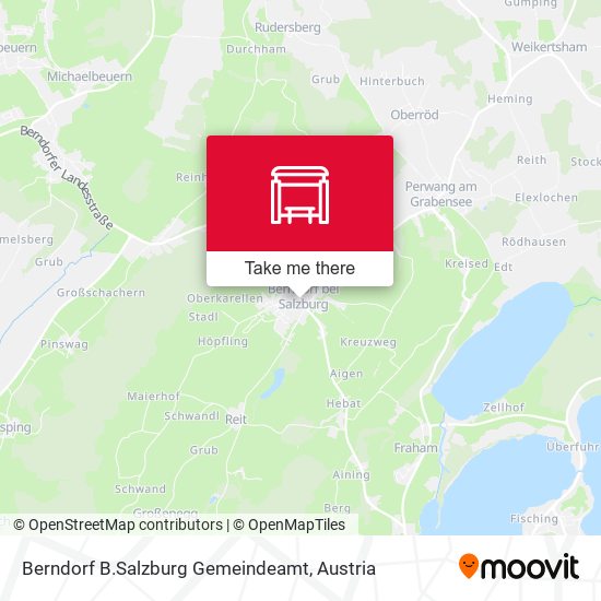 Berndorf B.Salzburg Gemeindeamt map
