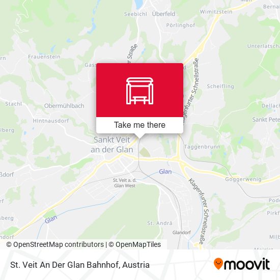 St. Veit An Der Glan Bahnhof map
