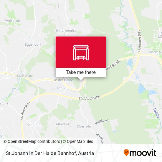 St.Johann In Der Haide Bahnhof map